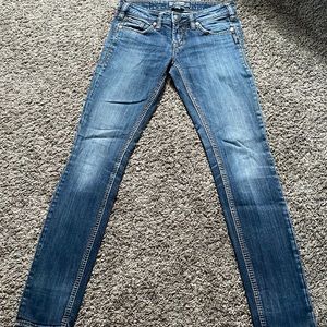Silver Jeans skinny. Size 25x31